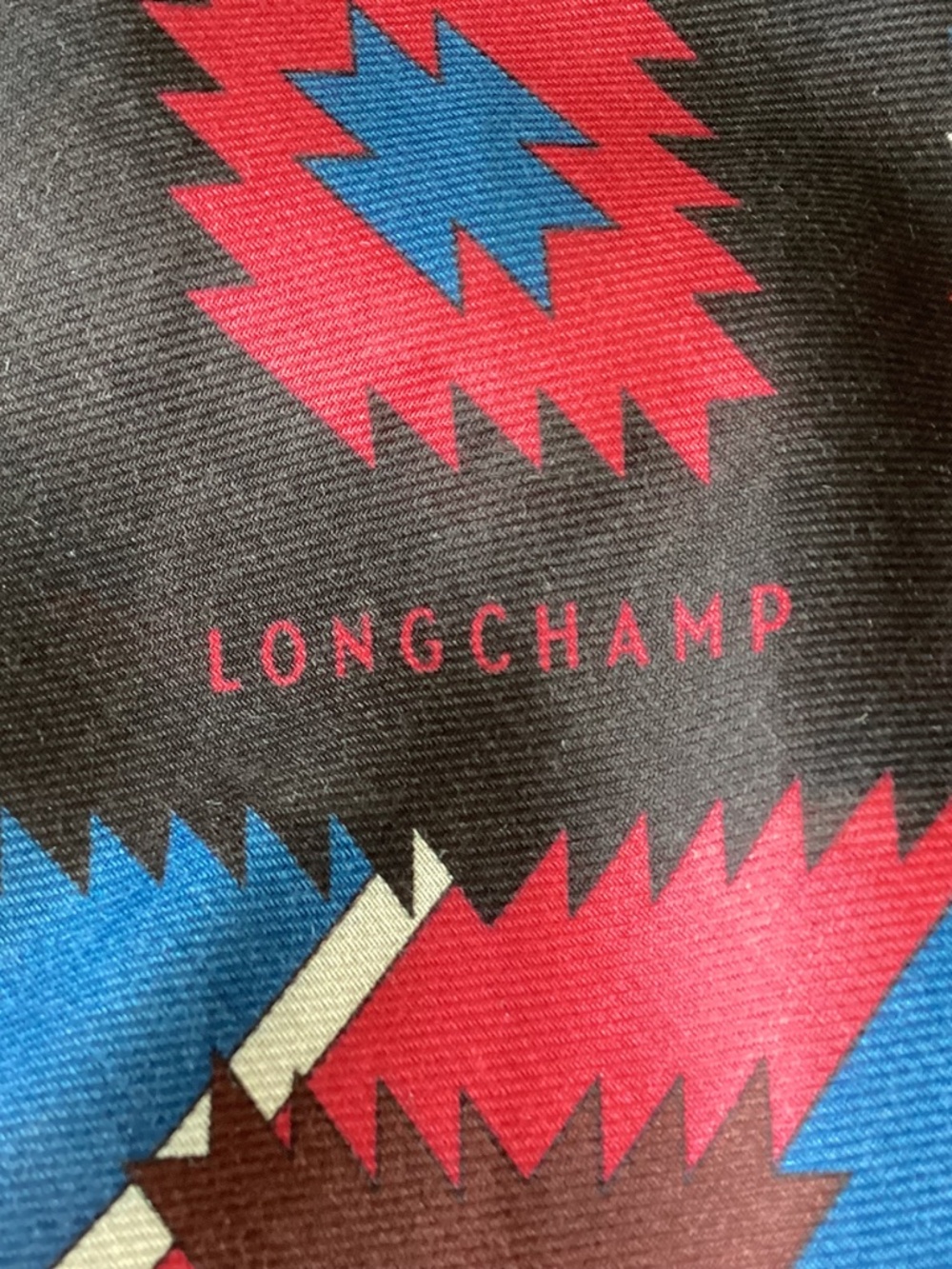 Longchamp Nomad Print Scarf - Picture 5 of 10